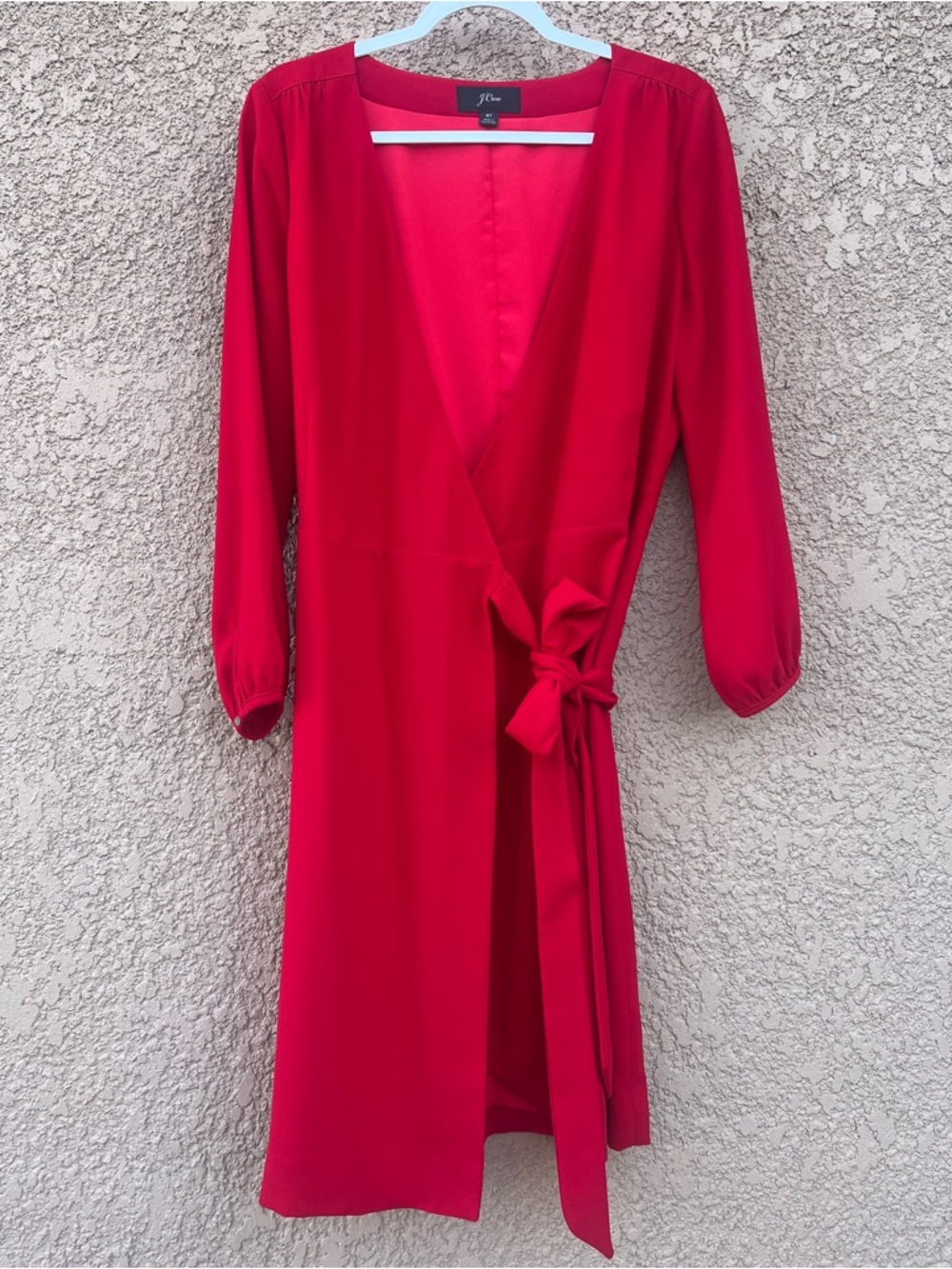 J Crew Wrap Dress 8 Tall